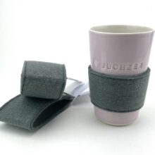 Filzmantel für Schriftbecher